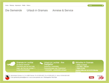 Tablet Screenshot of gramais.com